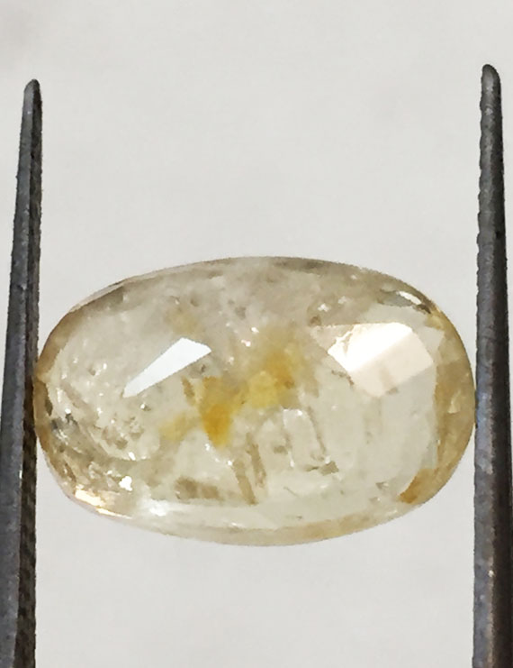 6.74 ct/7.50 ratti Natural Certified Ceylon Pukhraj/Yellow Sapphire